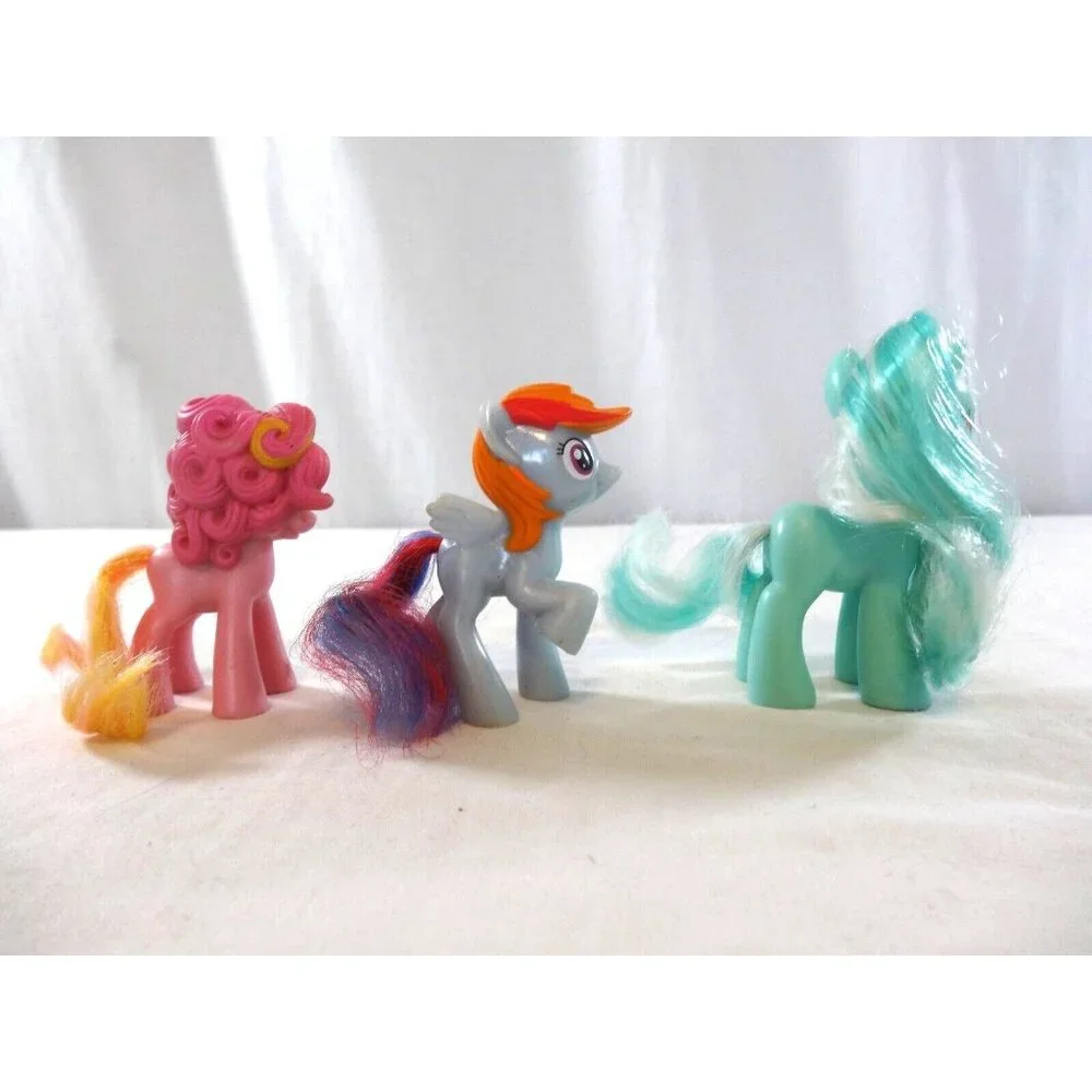My Little Pony Pinkie Pie 3” Hasbro McDonalds 2014  Lyra Heartstrings Rainbow Da